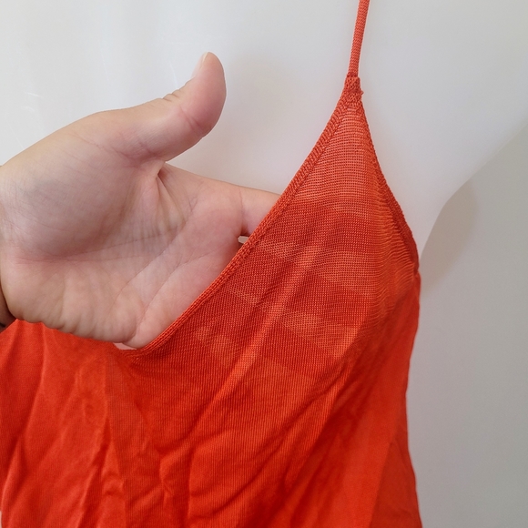 ZARA Knit Red Top Camisole (sL) - Picture 6 of 7
